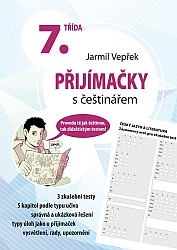 Přijímačky s češtinářem - 7. třída Učebnice pro přípravu k jednotným přijímacím zkouškám z českého jazyka na víceletá gymnázia.