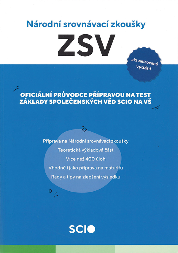 ZSV - Národní srovnávací zkoušky SCIO - aktualizované vydání