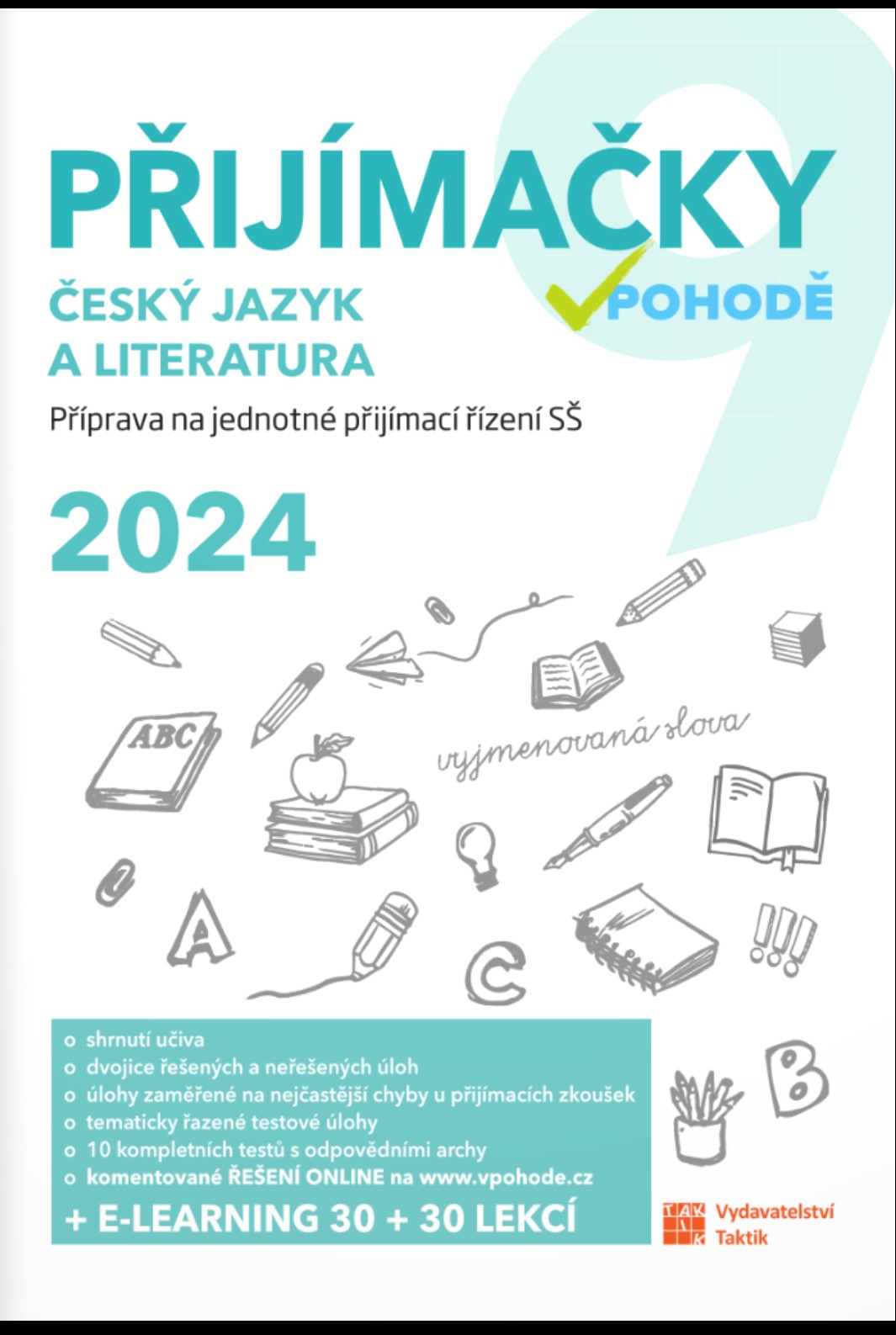 Přijímačky v pohodě 9 Český jazyk a literatura 2024