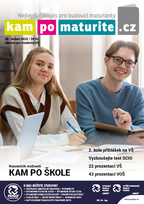 asopis KamPoMaturit.CZ 46 duben 2022 titulka