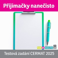 banner přijímačky nanečisto cermat 2025
